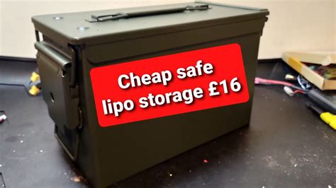 lipo safe storage box